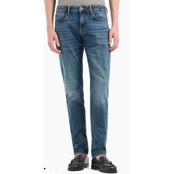 Emporio Armani Other - Emporio Armani J06 Slim-Fit Washed Denim Jeans